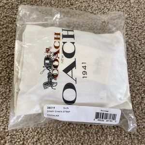 NWT Coach Dinky Chain Strap